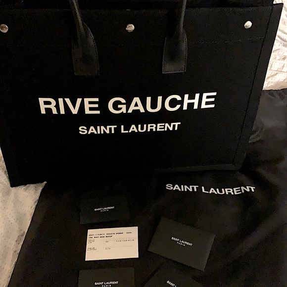 Saint Laurent Handbags - Saint Laurent Rive Gauche tote